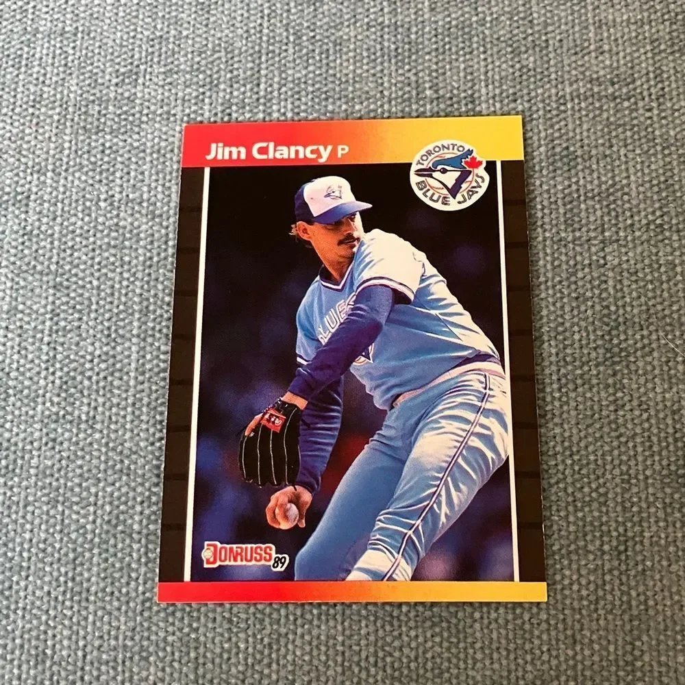 1989 Donruss Toronto Blue Jays Baseball Card Trading Card